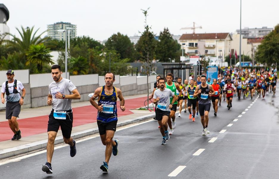Runner durante la Mezza Maratona di Braga