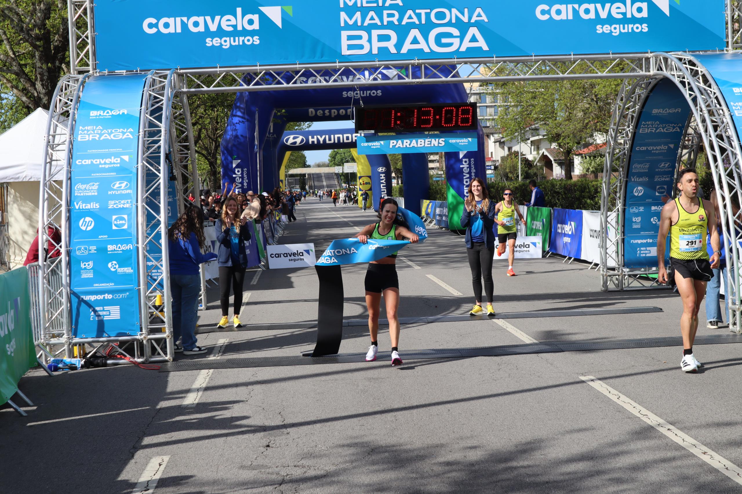 Atmosfera del giorno della gara alla Mezza Maratona di Braga